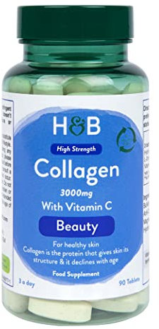 Holland & Barrett Bovine Collagen Tablet 3000mg 90 Tablets