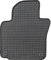 PETEX Passform Fahrer Gummimatte Premium 1-TLG schwarz