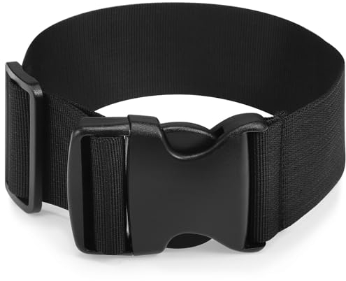 LIFKOME Gürteltasche-Verlängerung Gürteltasche Verstellbarer Gummigurt Schnalle Taillenverlängerung 50 cm Verlängerungsgürtel Schultertasche Verlängerungsgurt