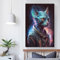 LBLmoney Sphynx-Katze-Poster, Reproduktion, dekoratives Gemälde, Leinwand, Wandposter und Kunstdruck, modernes Familienschlafzimmer, 20 x 30 cm