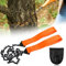 Rdlobu Sega a Catena a Mano Portatile 103cm Sega a Catena Manuale con Borsa a Marsupio, Acciaio al Carbonio Motosega Tascabile per Caccia Trekking Taglio Albero Sopravvivenza, Campeggio, Escursioni
