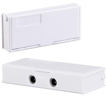 FRANKEVER Connectors 2 Pack Terminal Block for Super Flat Speaker Cable Only for 16 Gauge(2.36 Wide)