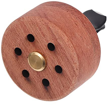 Gogogmee Holz Aromadiffusor für Auto Rosholz Magnetische Lüftungsauslass Befestigung Dekorativ für Fahrzeuginnenausstattung und Beauty oder Yoga Raum