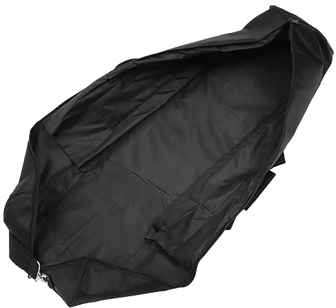 Étui de Transport Noir, Paquet Cylindrique Renforcé en Oxford pour Trépied | Poignées Robustes et Bandoulières, Protection Fiable, pour Photographie et Diffusion en Direct