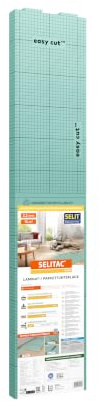 SELITAC basic – 2,2 mm Trittschalldämmung für Parkett und Laminat – Verlegeunterlage als Dämmunterlage zur Geh- und Trittschallreduzierung, 15 m²