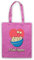 I Love Popcorn Slogan Style Umhangetaschen, Rosa