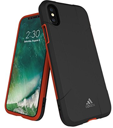 adidas Performance Solo Case Mobile Phone Case for Apple iPhone X - Black/Red