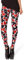 Tamskyt Yoga-Leggings für Damen, volle Länge, Fitness, Laufen, Pilates, Fitnessstudio, Skinny-Hose, Größe 36/38/40, dehnbar, Spaten/Herz/Diamant/Club, One size