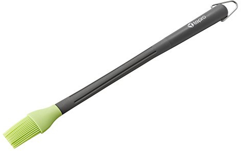 tepro Flexibler Marinadenpinsel mit Soft-Touch-Griff, Silikonborsten und Schwanenhals, ca. 41,5 cm, ideal für präzises Marinieren beim Grillen, BBQ & in der Küche