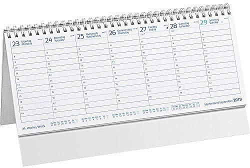 Lediberg Tischquerkalender Wochenplaner 2021