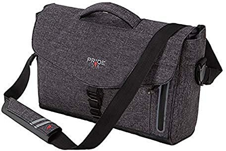 Allen Company Pride6™ Fort Sac à bandoulière pour ordinateur portable et poche de transport dissimulée Gris/noir