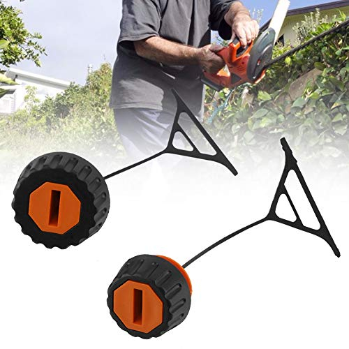 Tapa de aceite para motosierra Stihl 0228382020212023 024 025 026 034 036 048 Pieza de repuesto para sierra de cadena con tapa de aceite combustible, paquete de 2
