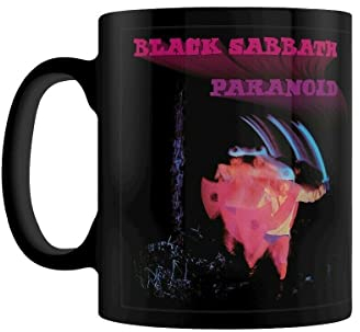 Pyramid International MGB26309 Sabbath (Paranoid) Black Coffee Mug Kaffeetassen, Keramik, 11 Ounces, Schwarz