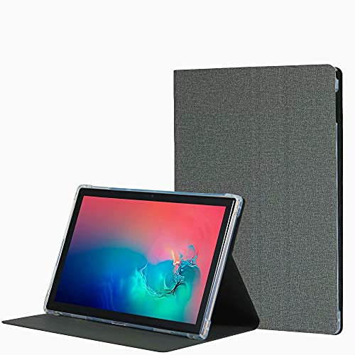 AKNICI Custodia Cover per Blackview Tab 8/Tab 8E, TECLAST M40 Pro/P20S/M40S/P20HD/M40, YESTEL T5, qunyiCO Y20, Ulefone Tab A7, Dragon Touch Notepad 102 AOYODKG 10, Lectrus 10, OUZRS 10.1 - Grigio