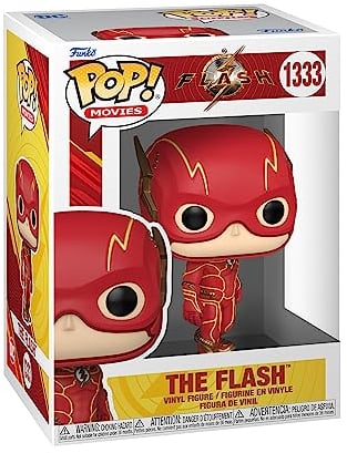 Funko Pop! Movies: DC - The Flash - Roter Blitz - DC Comics - Vinyl-Sammelfigur - Geschenkidee - Offizielle Handelswaren - Spielzeug Für Kinder und Erwachsene - Comic Books Fans