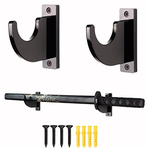 WANLIAN Sword Wall Mount Holder, Acrylic Light Saber Display Hanger Wall-Mounted Sword Stand Display for Light Saber Sword Wall Bracket