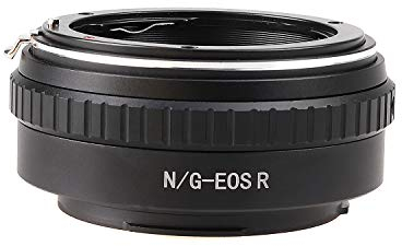 Fotga Lens Adapter for Nikon AI G AF-S Mount Lens to Canon EOS R RF Mount Series EOS R RP R5 R6 R5C R7 R10 DSLR Camera