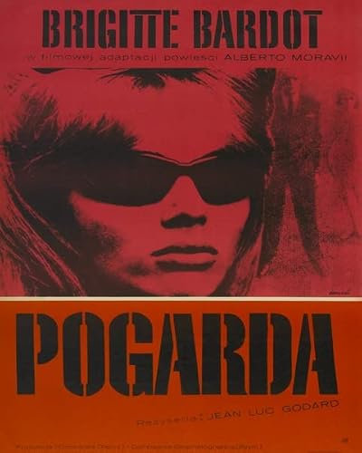 Le mépris Jean-Luc Godard Poster 30 x 40 cm