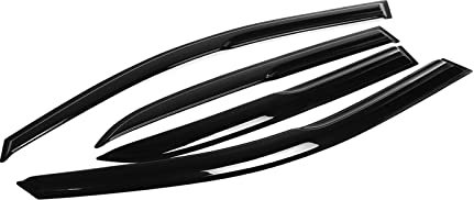 Visores Ventana Viento Deflector para Accord para Euro 7th 2003-2008 Visera Ventana Coche Protección Ventilación Protección contra Lluvia Protección contra Clima Visera Ventana Cubierta para Lluvia
