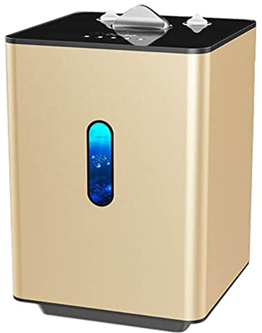 Máquina de hidrógeno portátil, (150 H+75 O) Generador H2 de doble salida de 225 ml/min, ionizador de electrólisis de agua PEM, para inhalación y agua de hidrógeno