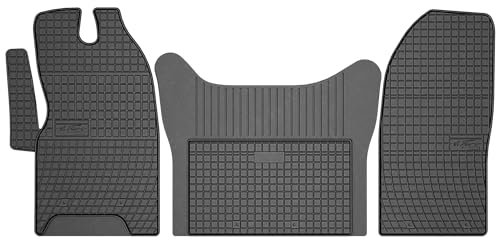 SMK Gummimatten auto fußmatten Satz passend für Iveco Daily IV ab 2014 Erleben Sie einen neuen Standard des Reisens mit rutschfesten auto fussmatten - Mehrjahres- auto teppiche für alle Straßenverhält