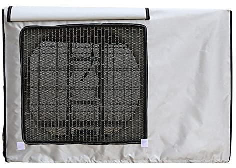 Joberio Cubierta para Aire Acondicionado Exterior | Cubierta Protectora Aire Acondicionado Oxford para protección Solar,Protección Solar para Aire Acondicionado Exterior a Prueba Polvo