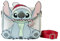 Loungefly Disney Stitch Holiday Crossbody Bag Disney, Weiss/opulenter Garten, Einheitsgröße, Umhängetasche