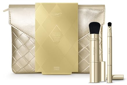 KIKO Milano Holiday Première Unmissable Brushes Gift Set | Pinsel-Geschenkset: Ein Duo-Gesichtspinsel Und Ein Duo-Augenpinsel