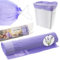orion group Lot de 10 sacs poubelles parfumés avec parfum lavande 60 l.