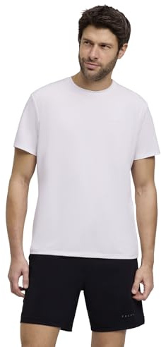 FALKE Herren T-Shirt Training Perform Better Tee M S/s Sh Funktionsmaterial feuchtigkeitsregulierend maximale Bewegungsfreiheit 1 Stück, Weiß White 2860, XL