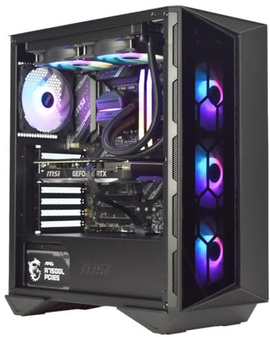 M.Red PC Gamer Powered by MSI CBT012-04 - Processeur Intel Core i5-14600KF, GeForce RTX 4070, 32 Go DDR5, 1 to SSD NVMe, Windows 11 Famille