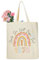 Ysound 50. Geburtstag Geschenk für Frauen Baumwolltasche personalisiert Einkaufstasche Geburtstagsgeschenk für Frauen 1975 Stofftasche Geschenke für Frau Mama Kollegin Freunde zum 50. Geburtstage