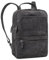 ROYALZ 'Broadway' Zaino da Ufficio Pelle Vintage Zainetto da Lavoro Porta PC 13,3-14,5 Pollici per Donna Uomo Borsa Business Bag da Università Cuoio Genuino, Colore:Navy Grigio
