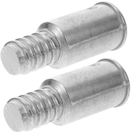 HEALSOPTHY 2pcs Threaded Tip Repair Kit for Broom Extension Poles and for Home Renovation and Mechanical Manufacturing for Enhanced Productivity