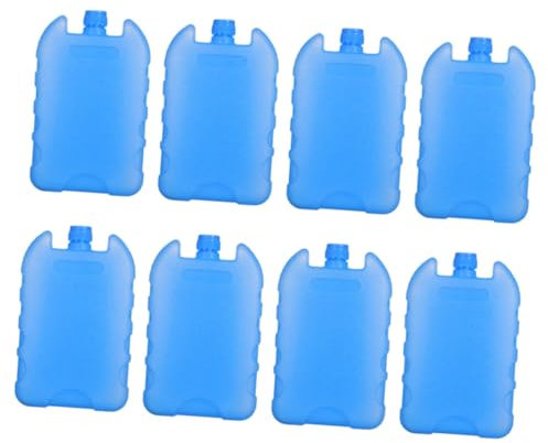 TOBBOMEY 8 Piezas Bloques de Hielo Reutilizables para Enfriador de Aire Paquete de Acumuladores de Frío para Oficina Dormitorio y Camping