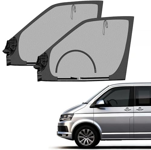 YGYQZ Moskitonetz Magnetisch für VW T4 T5 T6 Seitenfenster - Van Camping | Magnet-Montage, vollflächige & lückenlose Abdeckung, Insekten- & Sonnenschutz, atmungsaktiv, weich, ideal für Camping.