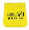 Starlet24 Berlin Jutebeutel Hipster Tasche Shopper Stofftasche Einkaufstasche Freizeittasche Beutel Souvenir Andenken Einkaufsbeutel #100927 Gelb