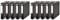 Leitz hochwertiger Ordner 180°, schmal | 10er Pack, Schwarz , 1