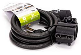 Urban Prime Unisex – Erwachsene Elektrisch Roller Sperren, Schwarz, Einheitsgröße