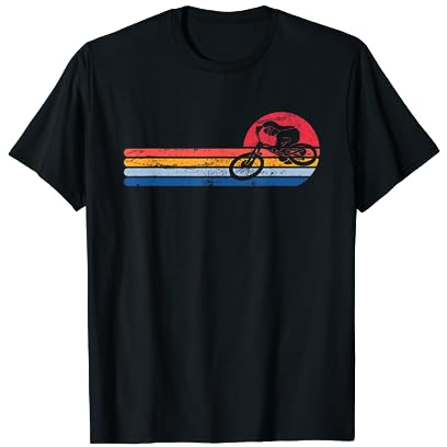 Retro Downhill Mountainbike MTB Bikepark Downhiller T-Shirt