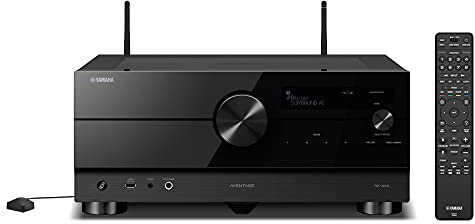 Yamaha Audio RX-A4 AVENTAGE Ricevitore AV 7.1 Canali con MusicCast, RXA4A B, Nero