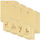 Brateuanoii 40 Stück Briefpapier Mit Umschlag Set, Mit 20 Vintage-Papier Umschläge Und 20 Briefpapier Vintage, Kraftpapier Vintage Briefpapier Schreibpapier - Vintage Rindsleder Elch Briefkopf Set