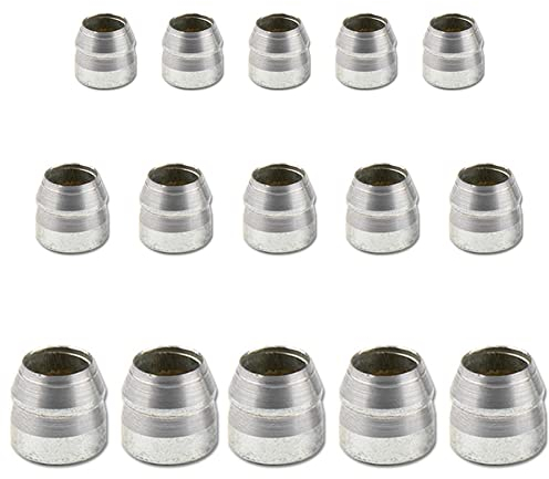 bjsdkff Cuñas de mango redondo, cuña de mango de martillo, herramientas de repuesto de fijación de hacha para martillo de garra de hacha, trineo y mango de mauls, kit de 15 piezas