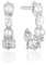 Sif Jakobs Jewellery Damen-Creolen 925er Silber Farbstein One Size Silber 32023990