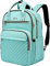 Cafele Mochila de computadora portátil para hombres, bolsa de computadora portátil para viajes y trabajo, bolsa de computadora portátil antirrobo de 17,3 pulgadas, bolsa de día de ocio neutro, verde