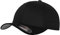 Flexfit Caps Wooly Combed Cappy Unisex Cap Baseball XXS-XXL Basecap Mütze, S-M, 1x Schwarz & 1x HL-Kauf Notizblock