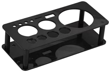 LOVIVER Professional Cocktail Shaker Stand, Bartender Kits Storage Stand, Bartending Tool Holder for Bar Cocktail, Black