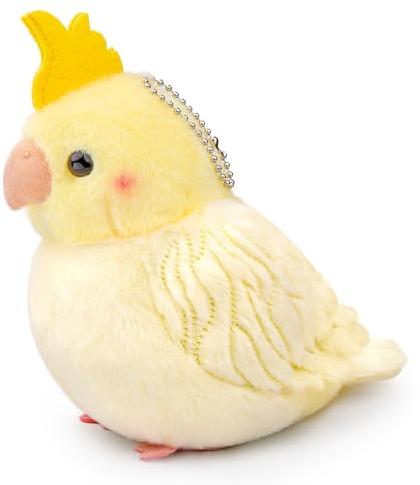 lilizzhoumax Papagei Kuscheltier 20cm/8”, Simuliertes Tier Papagei Plüschtier, Kawaii Kuscheltier Papagei, Realistische Papagei Plüschspie Spielzeug für Wilde Tiere, Geschenk für Freunde und Kinder