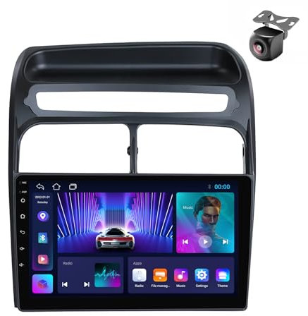 Android 12 Autoradio per Fiat Grande Punto Linea 2007 2008 2009-2012 2 DIN Stereo Car Tablet Pollici Schermo MP5 Lettore Multimediale Receiver GPS con SWC Carplay Android auto (M150S 4core 2+32G)