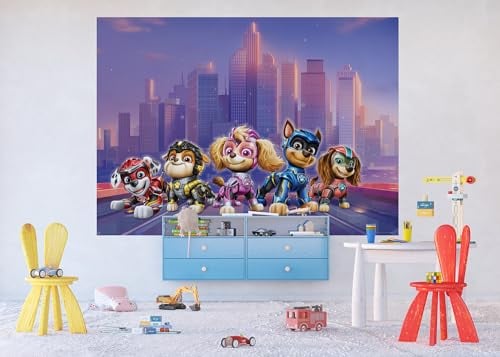 Paw Patrol Movie Kinderzimmer Fototapete von AG Design | 252 x 182 cm | AFTDXL 1986